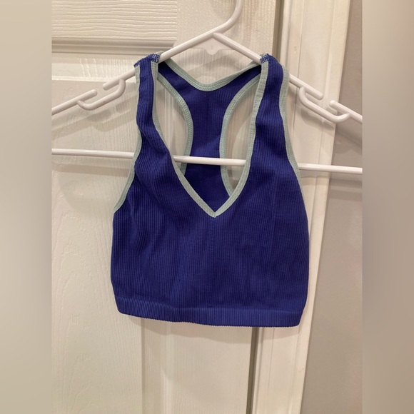 Free People Movement Halter Ribbed Tank Top - Picture 2 of 2